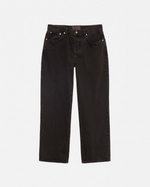 Black Stussy Classic Jean Denim Men Denim | UCZ-6576