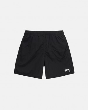 Black Stussy Water Short Stock Men Shorts | LTQ-9998