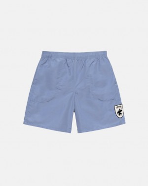 Blue Stussy Surfman Patch Water Short Men Swimwear | FZP-8260