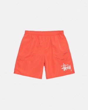 Coral Stussy Water Short Big Basic Women Shorts | PNM-9106