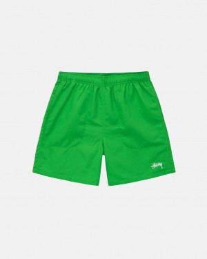 Green Stussy Water Short Stock Men Shorts | ULC-8617