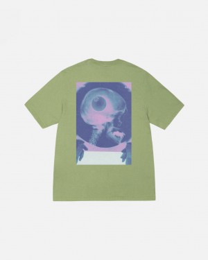 Green Stussy X-Ray Tee Men T Shirt | IDP-8926