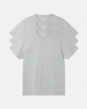 Grey Stussy Stussy Undershirt Men Shirts | IQS-1631