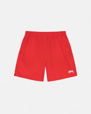 Red Stussy Stock Water Short Women Swimwear | REZ-0846