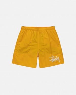 Yellow Stussy Big Basic Water Short Men Swimwear | NDP-1313