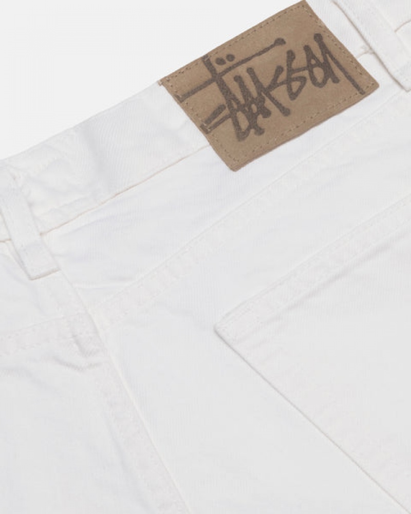 Beige Stussy Big Ol' Jean Overdyed Men Denim | HTX-1362