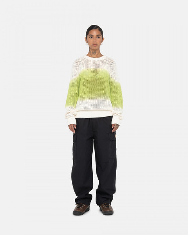 Black Stussy Beach Pant Ripstop Cargo Women Pants | GVQ-8310