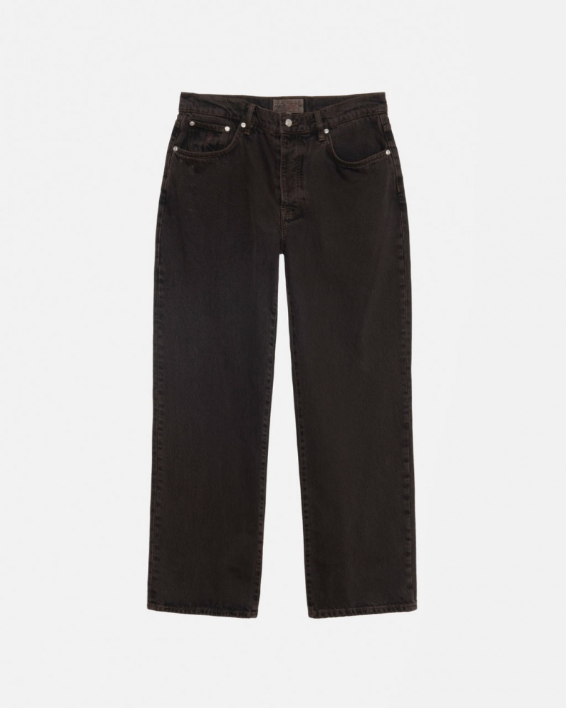 Black Stussy Classic Jean Denim Men Denim | UCZ-6576