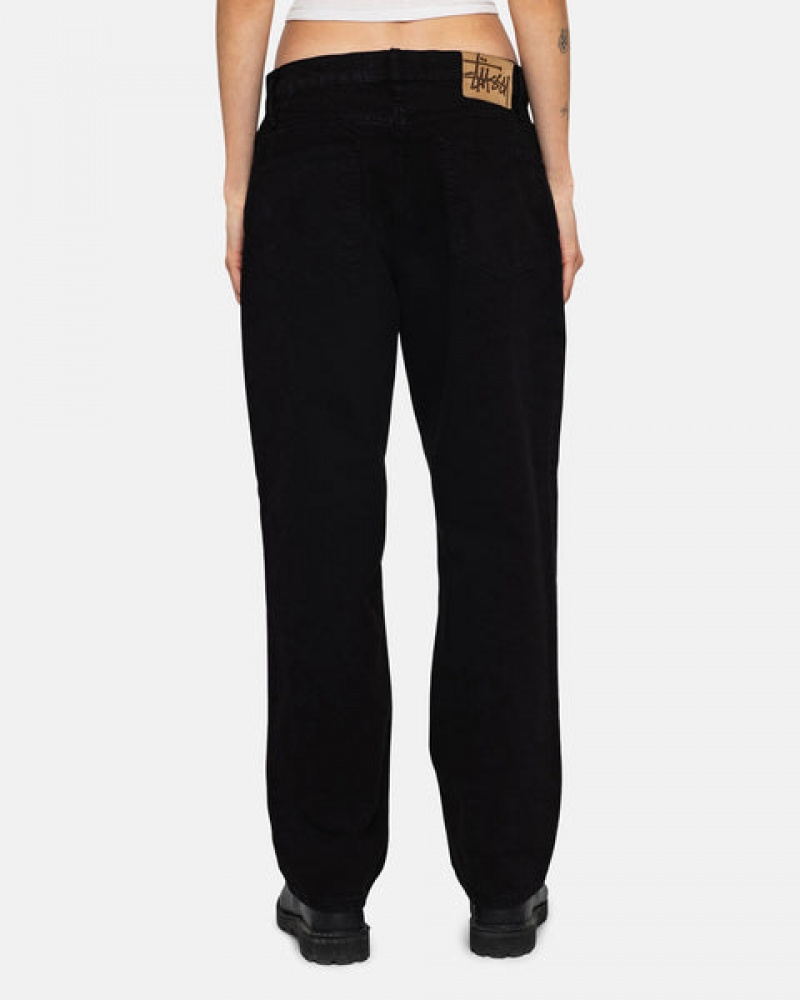 Black Stussy Classic Jean Overdyed Men Pants | EHE-3937