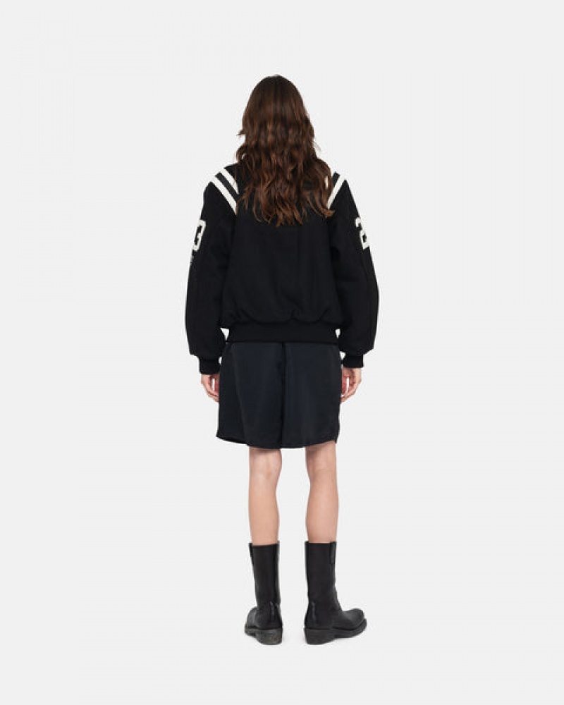 Black Stussy Water Short Big Basic Women Shorts | WHA-1021