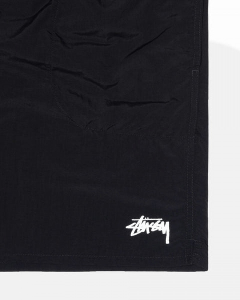 Black Stussy Water Short Stock Women Shorts | RBU-3394