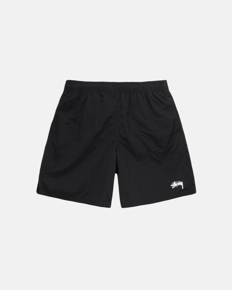 Black Stussy Water Short Stock Women Shorts | RBU-3394