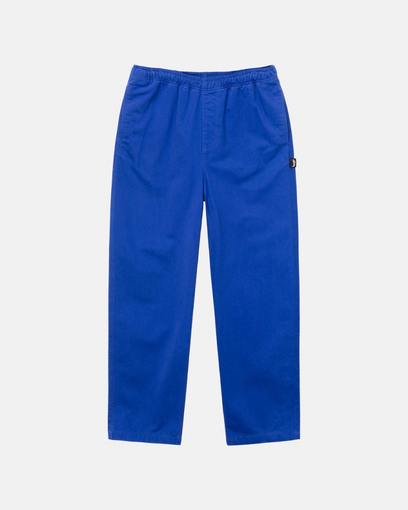 Blue Stussy Brushed Beach Pant Men Swimwear | SZZ-7448