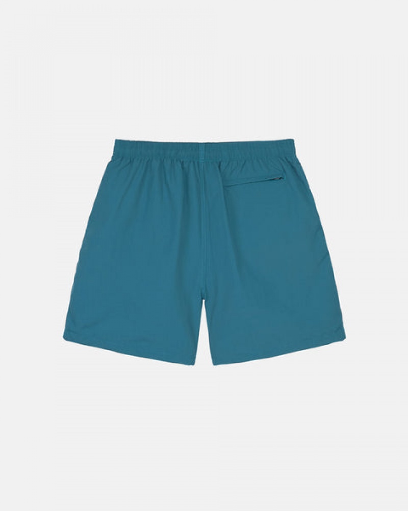 Blue Stussy Stock Water Short Men Swimwear | NSE-0023