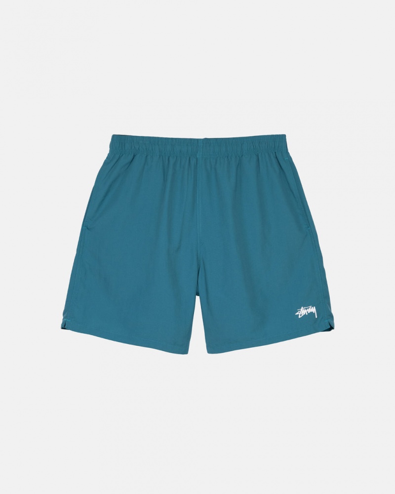 Blue Stussy Stock Water Short Men Swimwear | NSE-0023