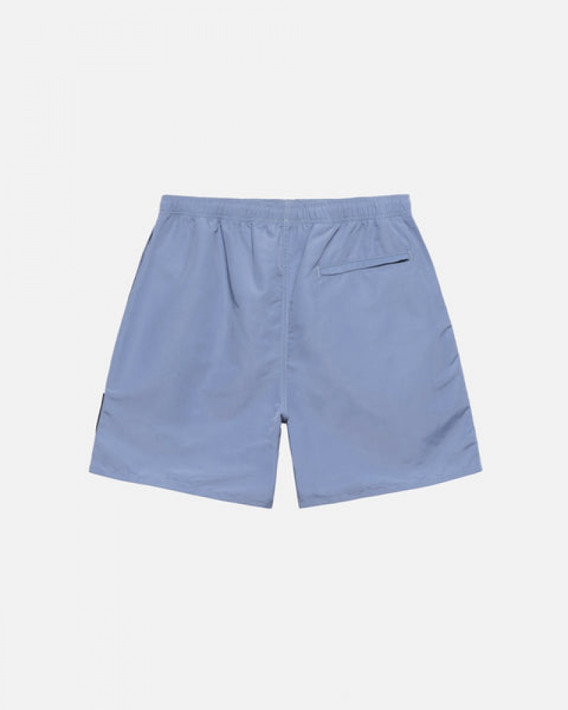 Blue Stussy Surfman Patch Water Short Men Swimwear | FZP-8260