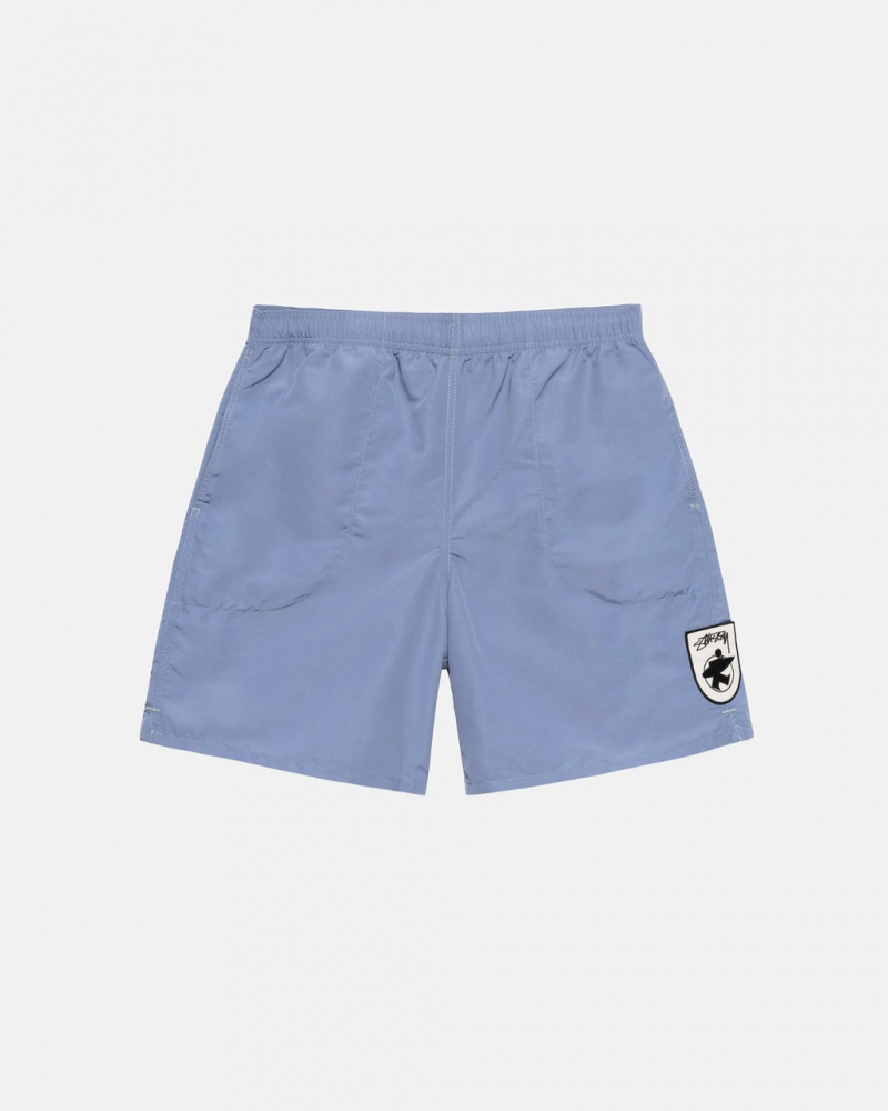 Blue Stussy Surfman Patch Water Short Men Swimwear | FZP-8260