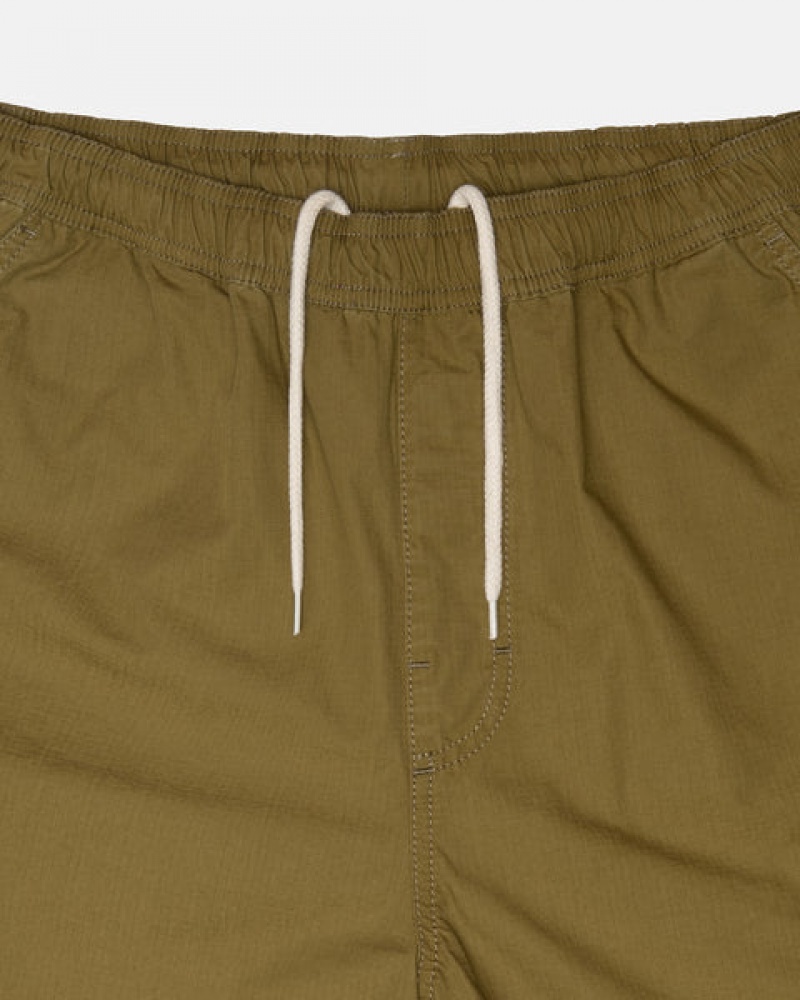 Brown Stussy Beach Pant Ripstop Cargo Women Pants | IZI-7371