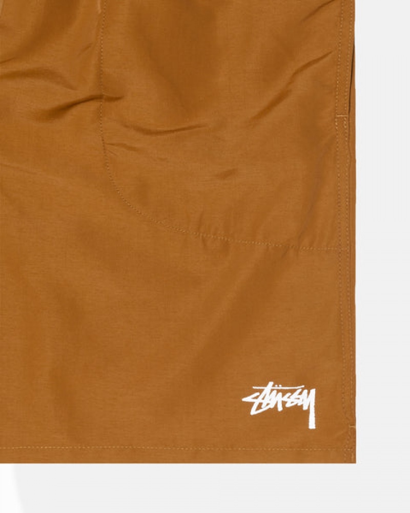 Brown Stussy Water Short Stock Women Shorts | UOR-6593