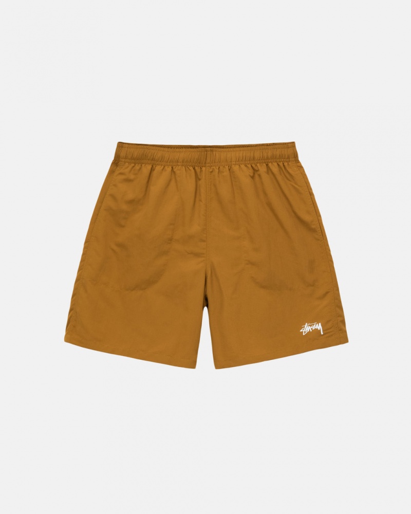 Brown Stussy Water Short Stock Women Shorts | UOR-6593