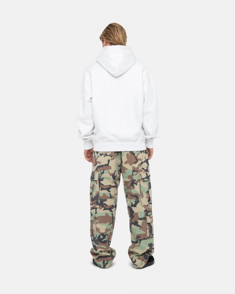 Camo Stussy Surplus Cargo Ripstop Men Pants | SXB-9657