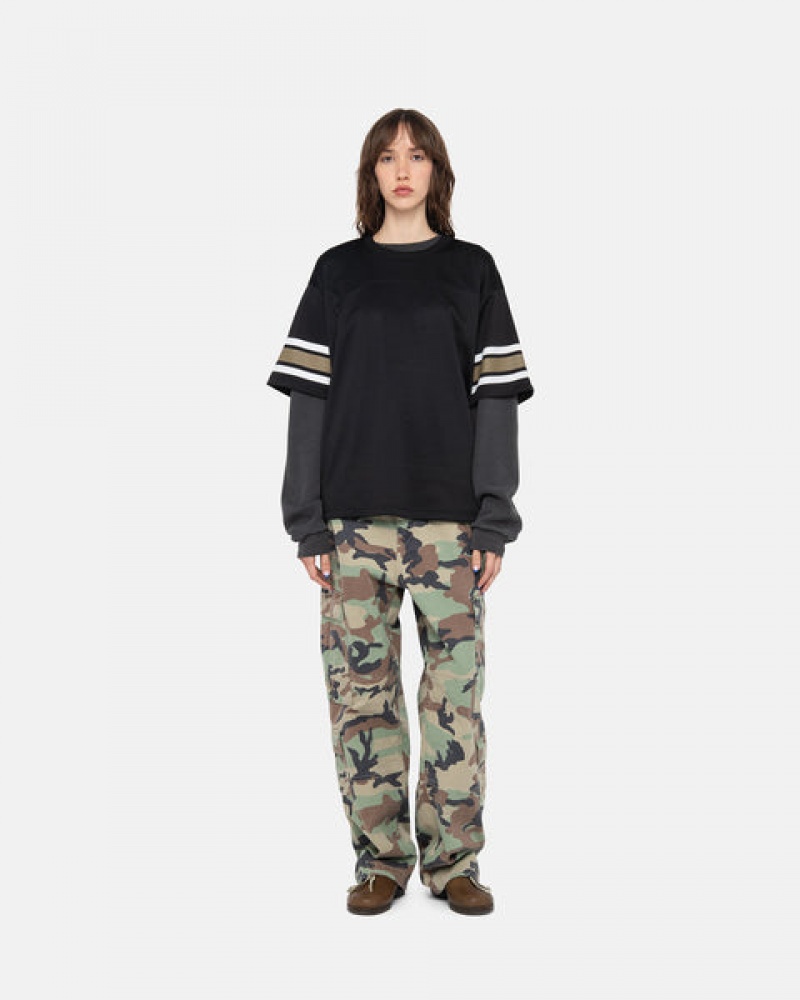 Camo Stussy Surplus Cargo Ripstop Men Pants | SXB-9657