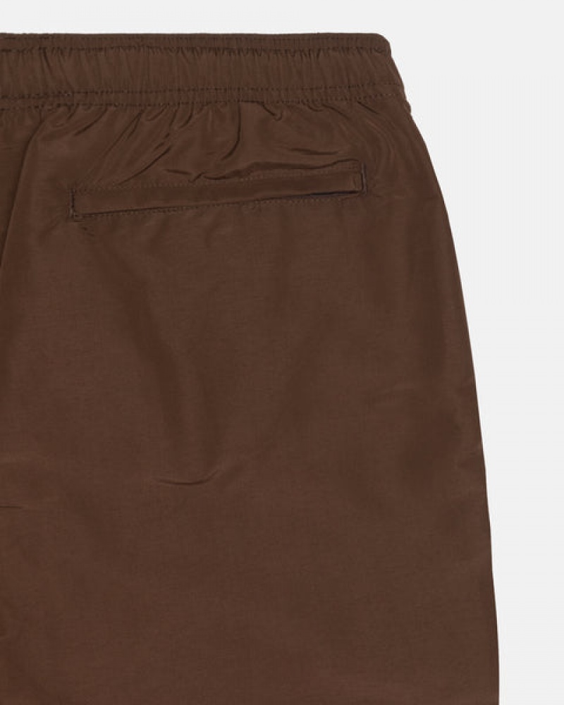 Coffee Stussy Big Basic Water Short Men Swimwear | DMC-6987