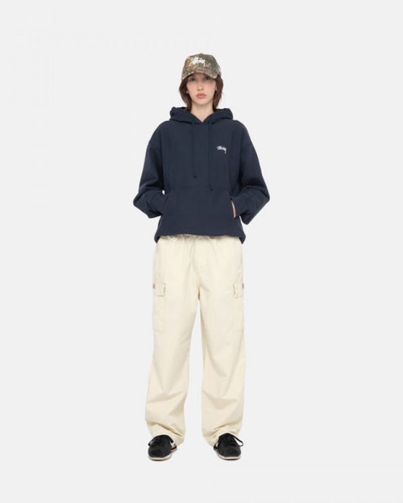 Cream Stussy Beach Pant Ripstop Cargo Women Pants | EMK-6351