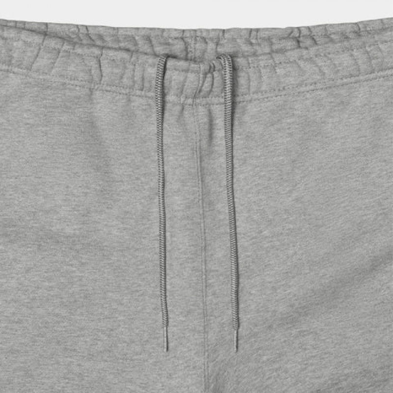 Dark Grey Stussy Fleece Pant Men Sweatpants | WLJ-7160