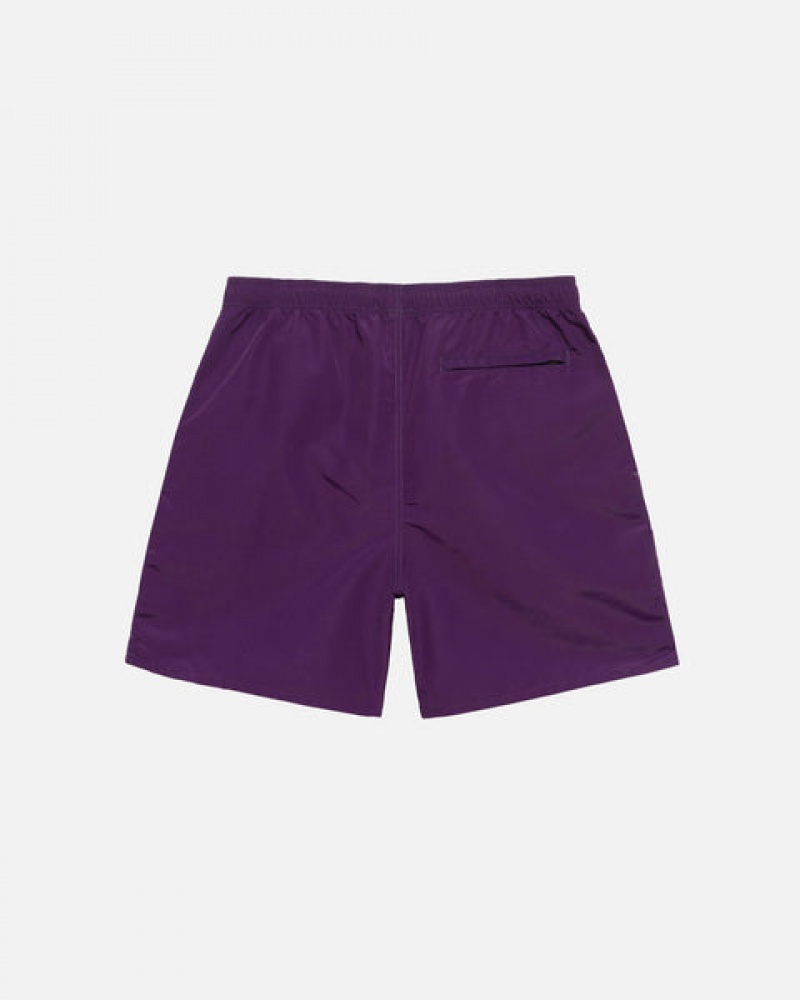 Fuchsia Stussy Big Basic Water Short Men Swimwear | OEA-4897