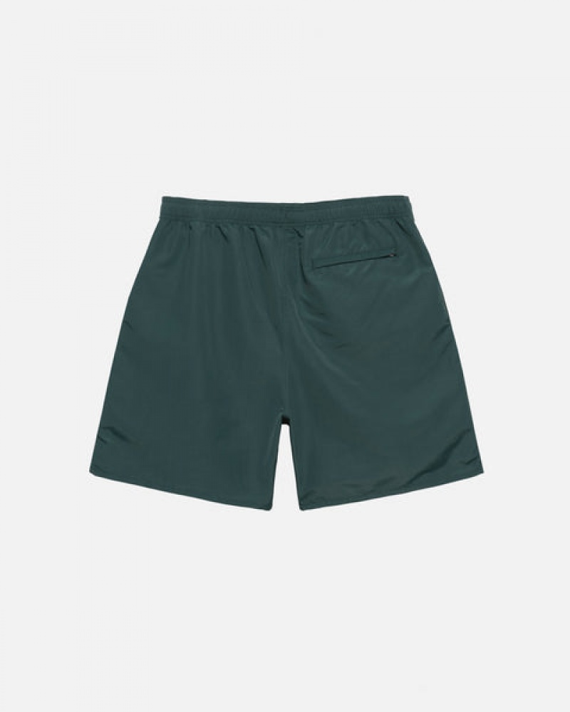 Green Stussy Big Basic Water Short Women Swimwear | KZB-1013