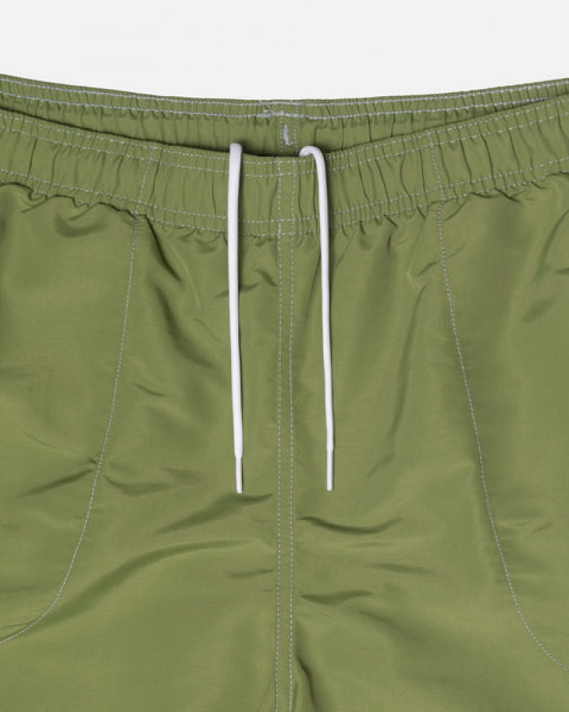 Green Stussy Surfman Patch Water Short Men Swimwear | GHQ-2101