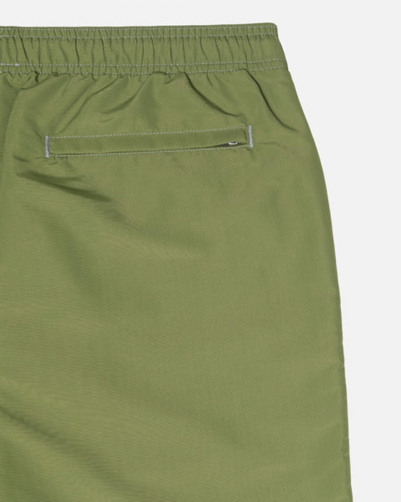 Green Stussy Surfman Patch Water Short Men Swimwear | GHQ-2101