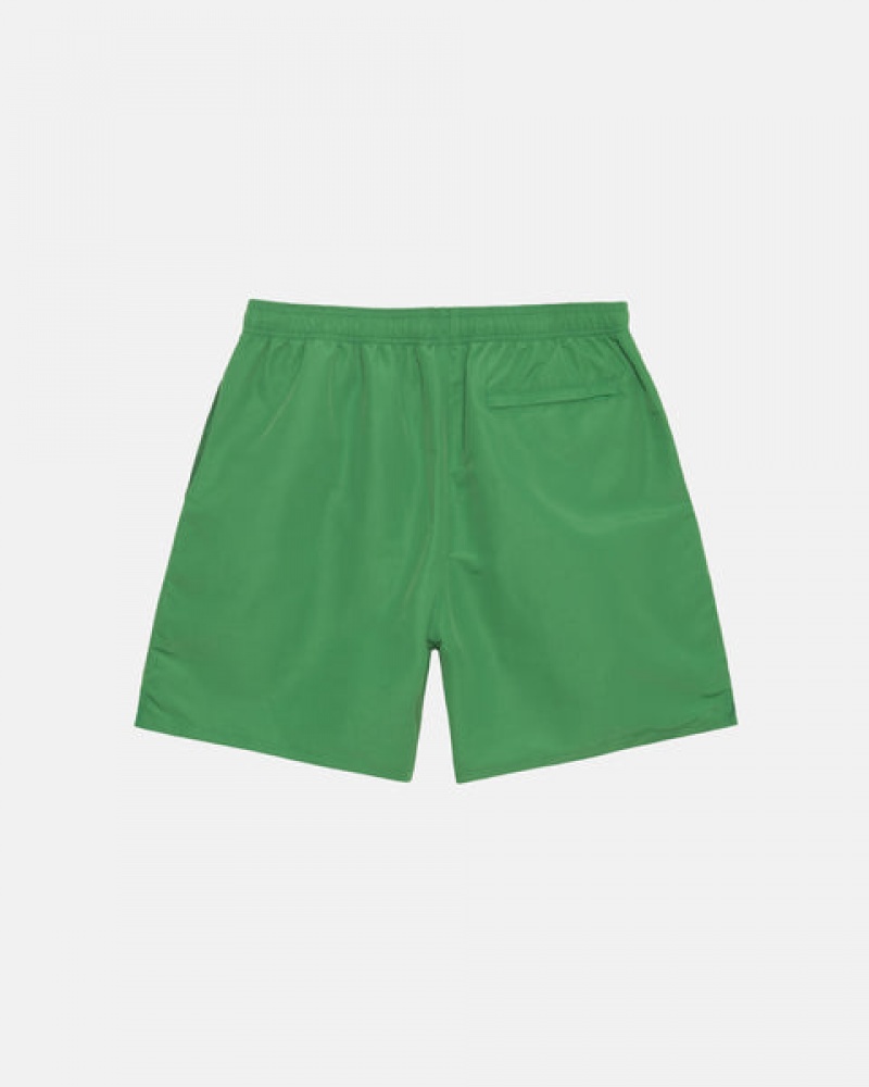 Green Stussy Water Short Big Basic Women Shorts | ZXV-1675