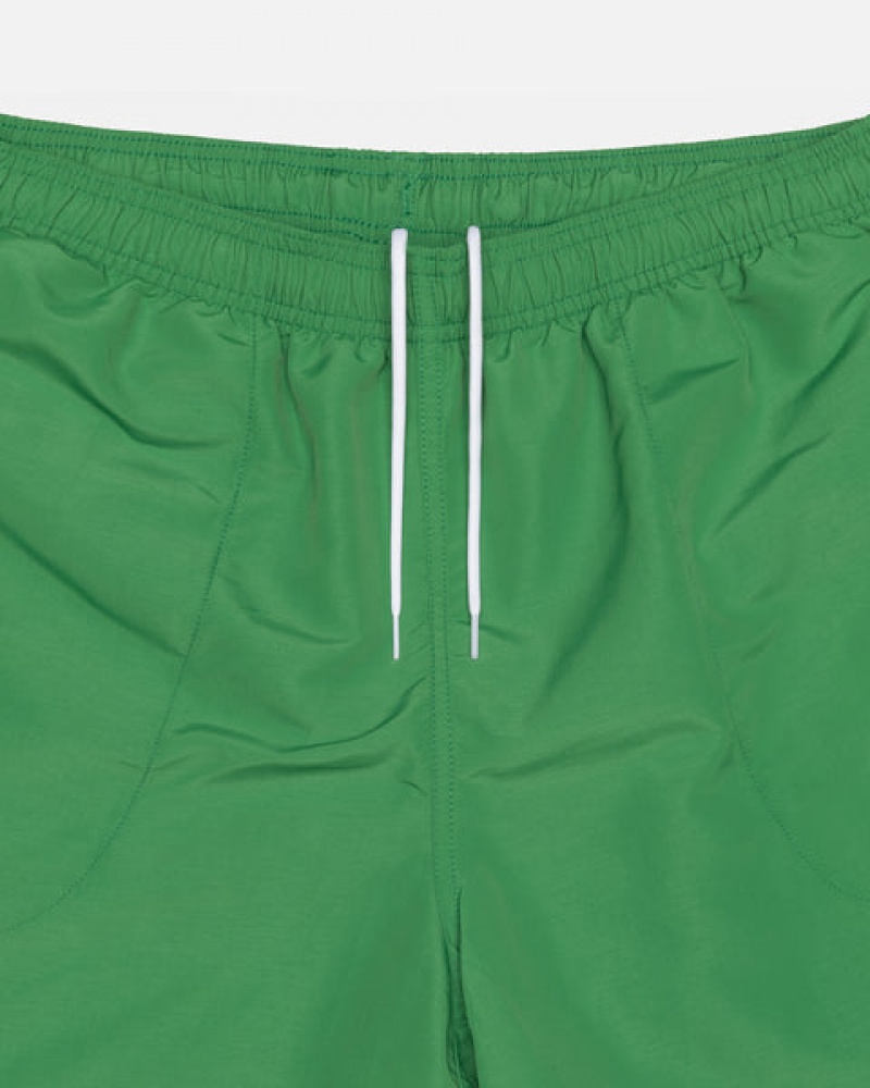 Green Stussy Water Short Big Basic Women Shorts | ZXV-1675