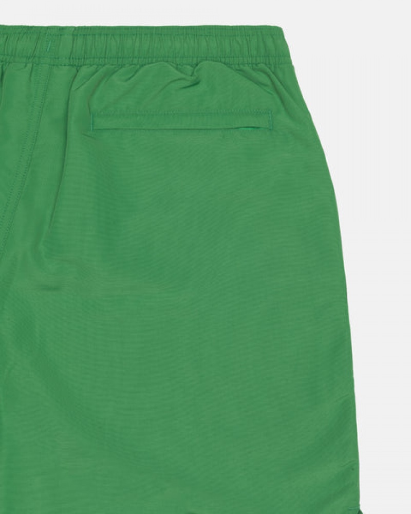 Green Stussy Water Short Big Basic Women Shorts | ZXV-1675