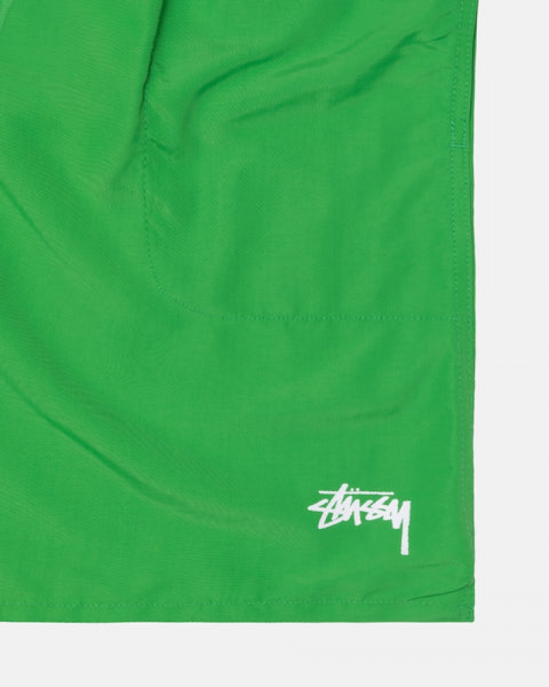 Green Stussy Water Short Stock Women Shorts | VNV-8694