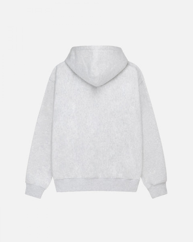 Grey Stussy Soda Can Hoodie Women Hoodie | CDR-9426