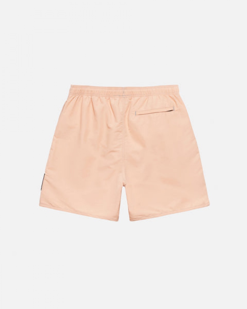 Light Rose Stussy Surfman Patch Water Short Men Swimwear | LPF-2011