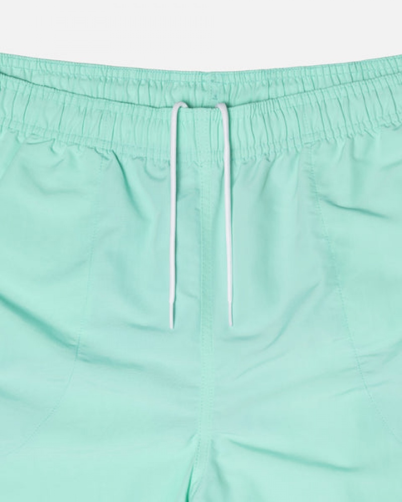 Light Turquoise Stussy Stock Water Short Men Swimwear | BGT-3032