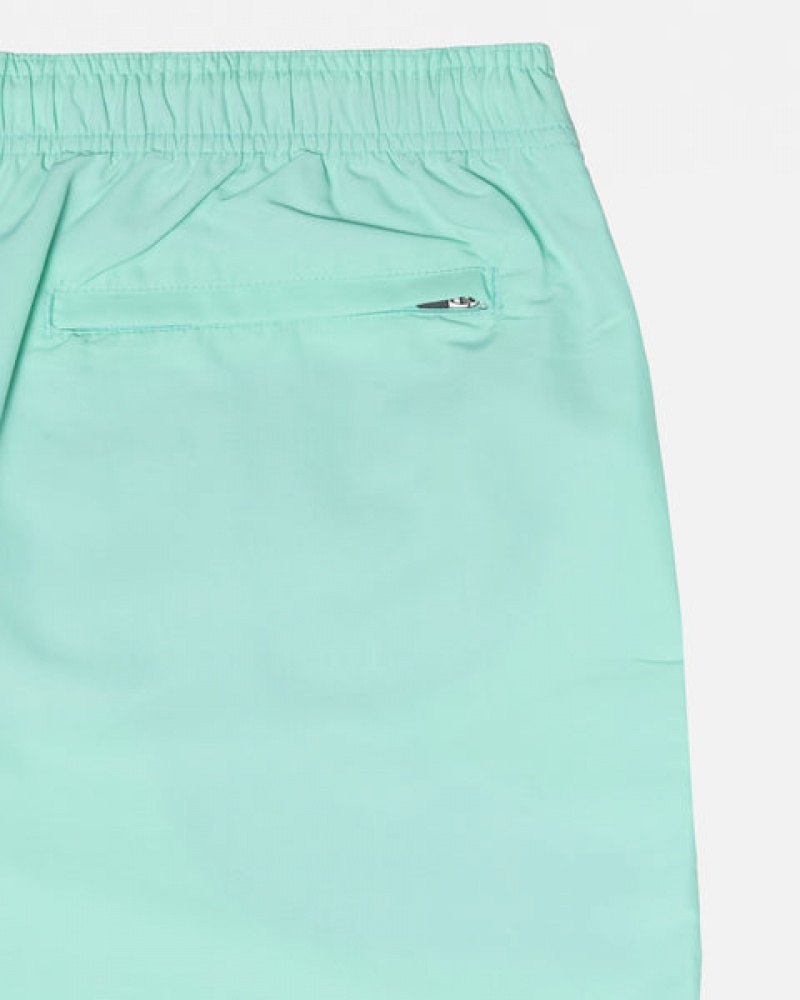 Light Turquoise Stussy Stock Water Short Men Swimwear | BGT-3032