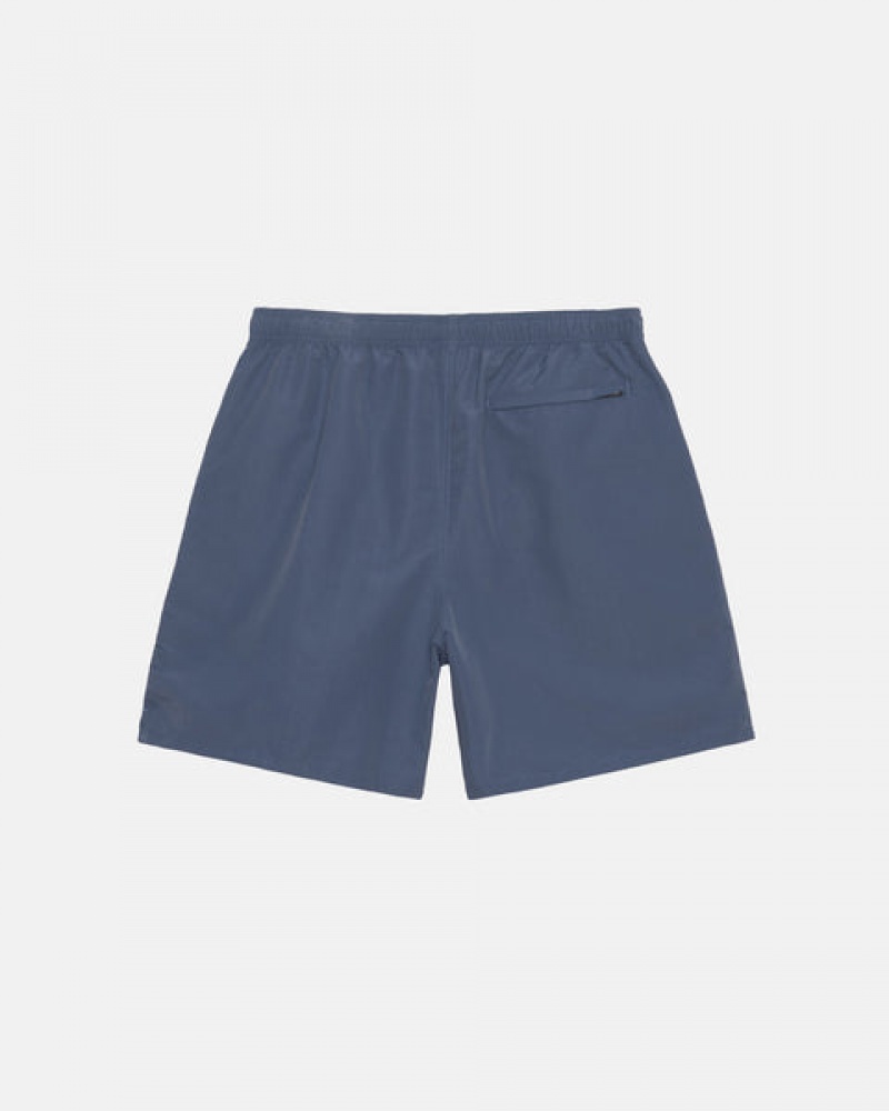 Navy Stussy Water Short Big Basic Women Shorts | ENG-3007