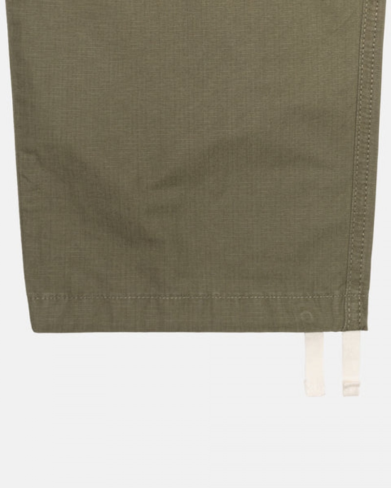 Olive Stussy Ripstop Cargo Beach Pant Men Pants | GES-1043