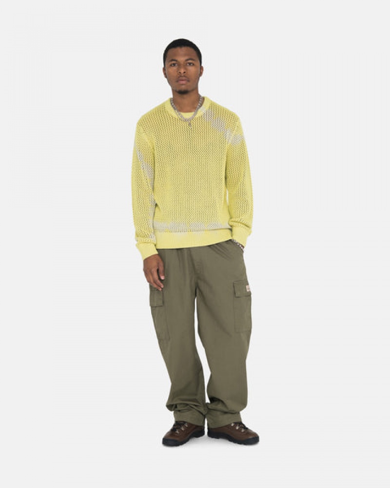 Olive Stussy Ripstop Cargo Beach Pant Men Pants | GES-1043