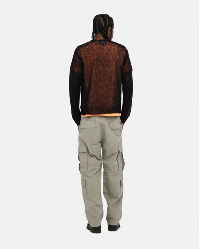 Olive Stussy Surplus Cargo Ripstop Women Pants | ILU-4839