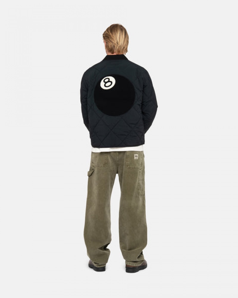 Olive Stussy Work Pant Canvas Men Pants | GKR-1174