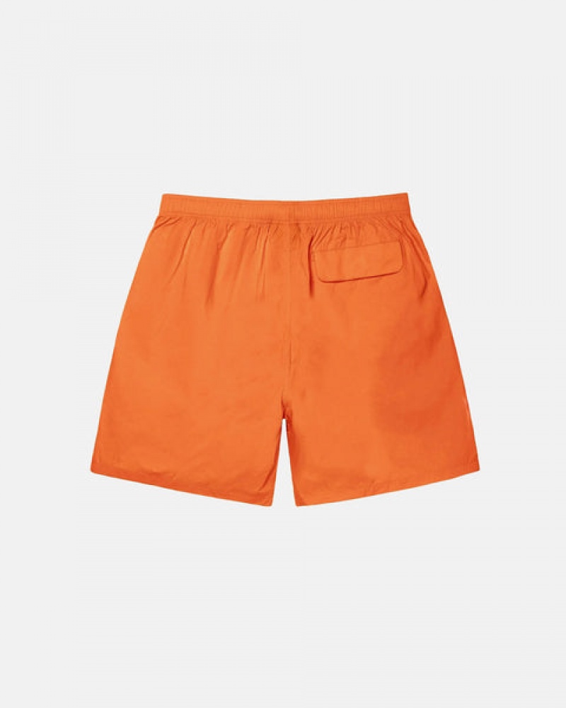 Orange Stussy Big Stock Nylon Short Men Shorts | KRW-9212