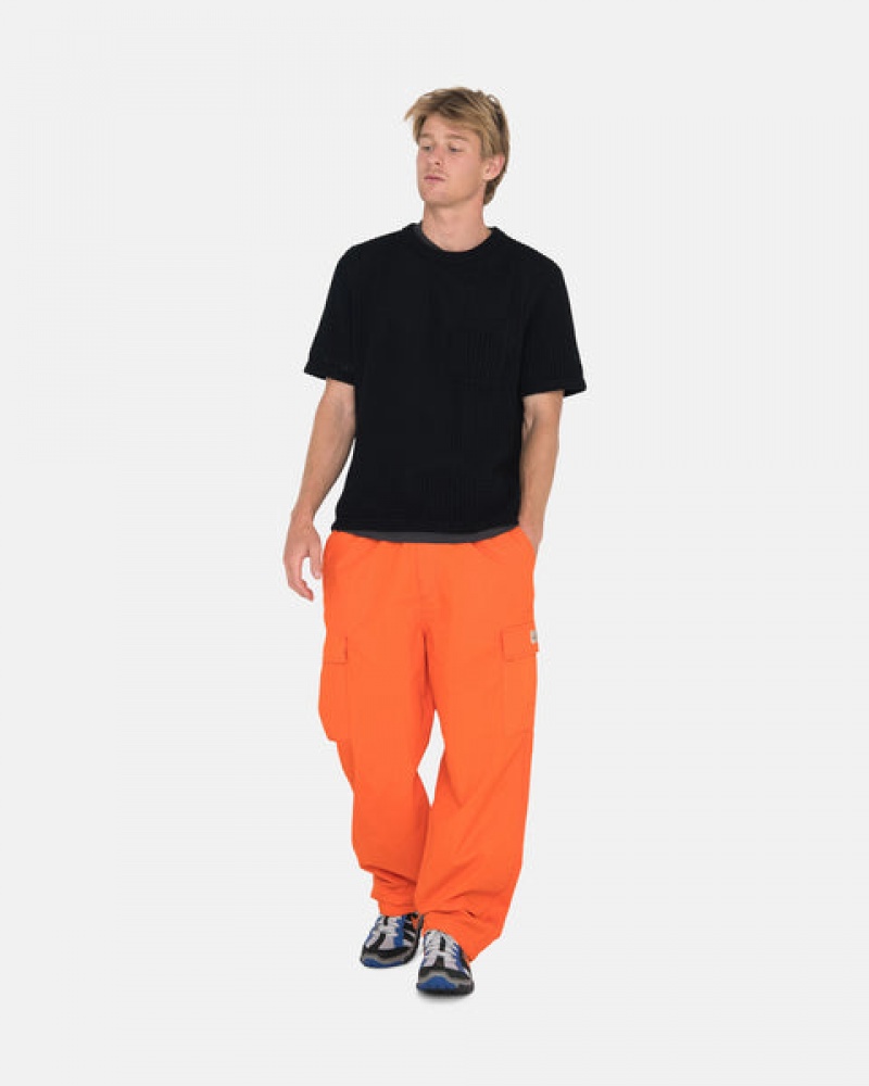 Orange Stussy Ripstop Cargo Beach Pant Men Pants | GVG-6681