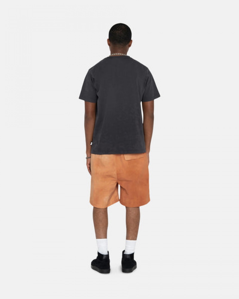 Orange Stussy Wave Dye Nylon Short Women Shorts | DOZ-4856