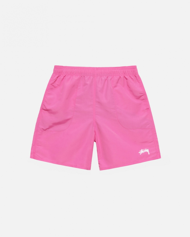 Pink Stussy Stock Water Short Men Swimwear | ATX-5165